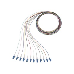 PANDUIT NKFP91BN1NKM001 Kit de 12 Pigtails con Conector LC Monomodo 9/125 OS2 900um de 1 Metro (3.28 Pies)