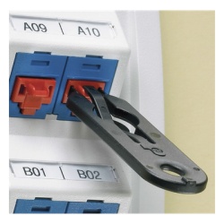 PANDUIT PSL-DCJB-BL Kit de 10 Dispositivos para Bloquear Puertos Jack RJ45 Color Negro Incluye Llave de Extraccion - Img 3