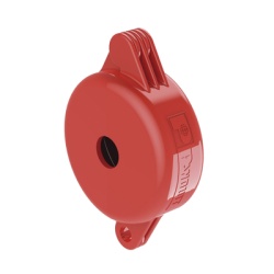 PANDUIT PSL-V2A Dispositivo de Bloqueo LOTO para Valvulas de Compuerta para Diametros de 1" a 3" Color Rojo