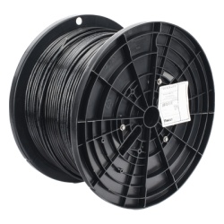 PANDUIT PUO6C2204BL-GZ Bobina de Cable UTP de 4 Pares OSP (Planta Externa) Cat6 de Rango Extendido 22 AWG Color Negro 305 Metros (1000 Pies).