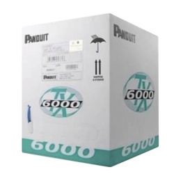 PANDUIT PUR6004IG-W Bobina de Cable UTP 305 m. de Cobre TX6000? PanNet Reelex Gris Categoria 6 Mejorado (23 AWG) PVC (CMR Riser) de 4 pares