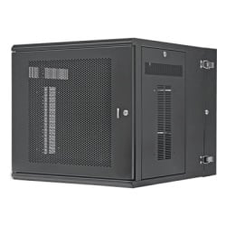 PANDUIT PZWMC1230P Gabinete PanZone de Montaje en Pared de 19in Puerta Perforada 12 UR 762mm de Profundidad Color Negro