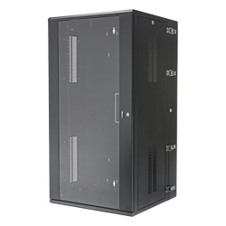 PANDUIT PZWMC26W Gabinete PanZone de Montaje en Pared de 19in Puerta con Ventana de Seguridad 26 UR 635mm de Profundidad Color Negro