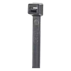 PANDUIT S8-18-C0 Cincho de Nylon 6.6 StrongHold? 200mm largo x 2.5mm ancho Color Negro Exterior Resistente a Rayos UV Paquete de 100pz