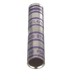 PANDUIT SCL4/0-X Empalme de Compresion a tope de Cobre tipo barril largo. Para cable 4/0 AWG 1 Pieza