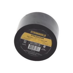 PANDUIT ST88-200-66BK Cinta Electrica STRONGHOLD Para Aislar de PVC Trabajo Pesado Electrico (UV abrasion aceite corrosion) Grosor 0.21 mm (8.5 mil) Ancho 50 mm y 20 m Largo Uso Int./Ext. Color Negro.