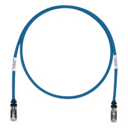 PANDUIT STP6X10MBU Patch Cord Cat6A Blindado S/FTP CM/LS0H 10 Metros (32.81 Pies) Color Azul