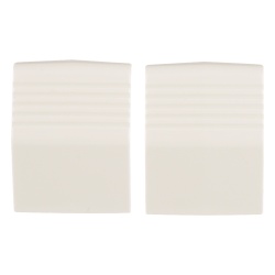 PANDUIT T70BCIW-X Union recta de base para uso con canaleta T70 Material PVC Rigido Color Blanco Mate