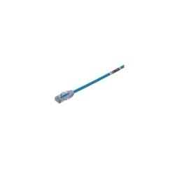 PANDUIT UTP28X30BU Cable de Parcheo UTP Cat6A CM/LSZH Diametro Reducido (28AWG) Color Azul 9.14 Metros (30 Pies)