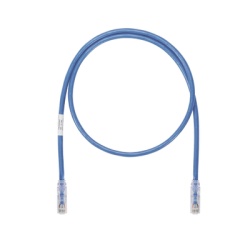 PANDUIT UTP6AX17BU Cable de Parcheo UTP Cat6A 24 AWG CM Color Azul 5.18 Metros (17 Pies)