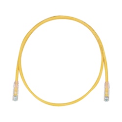 PANDUIT UTPSP10YLY Cable de Parcheo TX6 UTP Cat6 24 AWG CM Color Amarillo 3.05 Metros (10 Pies)