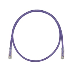PANDUIT UTPSP8MVLY Cable de Parcheo TX6 UTP Cat6 24 AWG CM Color Violeta 8 Metros (26.25 Pies)