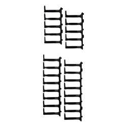 PANDUIT XGL-FMS48B Kit de Dedos Para Administracion de Cables en Gabinetes FlexFusion? Light de 48 UR Dedos de 100 mm de Longitud Color Negro