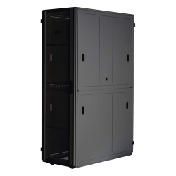 PANDUIT XGL84222B Gabinete FlexFusion? XGL (Light) para Centros de Datos 42 UR 800 mm de Ancho 1200 mm de Profundidad Fabricado en Acero Color Negro