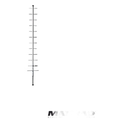 PCTEL MYA-93012 Antena Base Direccional Rango de Frecuencia 896 - 970 MHz