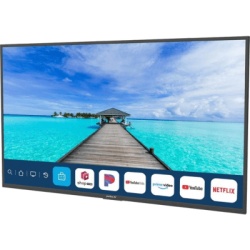 PEERLESS NT553 SmartTV para Exteriores / 55" 4K UHD / 500 nits / Sol Parcial / webOS / IP54 / -30°C a 50°C / Soporte de Pared Inclinado