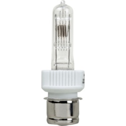 PERKO 0844 Lámpara Halógena de Cuarzo / 500W / 120V / 3,861,000 Candela / Haz 3.0° x 5.4° / Base Prefoco Medio / Vida 500 Horas