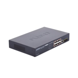 PLANET GS-4210-8P2S Switch Administrable Capa 2 8 Puertos PoE 802.3af/at Gigabit 140 W Max 2 Puertos SFP Modo Extendido Hasta 250 m Soporta Administracion en Nube CloudNMS ( HW Rev. 3.0 en Adelante).