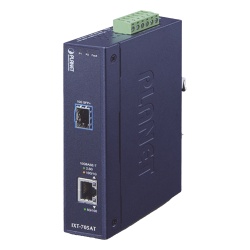 PLANET IXT-705AT Convertidor de Medios Industrial Ethernet RJ45 10G/5G/2.5G/1G/100M a SFP+ 10GBASE-X