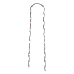 PLP GDE-2503 Remate Preformado para Fibra Optica Figura 8 Span 100 m para mensajero de acero con diametro ? 3.6 mm