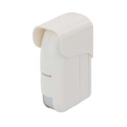 Politec NATWSI Sensor de Movimiento Tipo Cortina / 100 % Exterior / Alimentado por baterias / Doble tecnologia MW & PIR / Compatible con cualquier panel de alarma