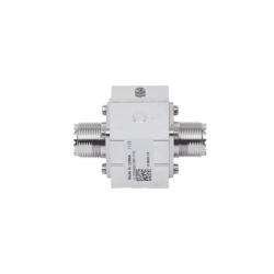 POLYPHASER IS-50UX-CO Protector RF Coaxial Contra Descargas Atmosfericas Para 1.5 a 700 MHz Con Ceja Lateral y Conectores UHF Hembra