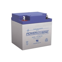 POWER SONIC PS-12280-NB Bateria 12V 28AH Para Respaldo Tecnologias AGM/VRLA 5 Anos Vida Util Terminales NB Reconocida UL