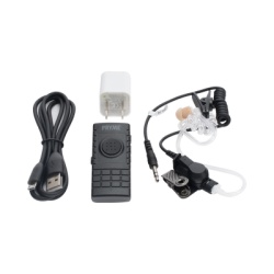 PRYME BTH300MAXKIT2 PTT inalambrico Bluetooth con tubo acustico para radios Kenwood Serie NX5000/3000