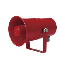 QLIGHT SEHN25-WS-24 Sirena electronica de montaje en pared con 5 sonidos de advertencia de max. volumen 115 dB a 24 VCD