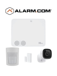 QOLSYS QLS2480009 QOLSYS IQ4 NS Video Basico - Paquete que contiene Sistema de Alarma IQ 4 NS" Power G 915 Mhz 1 sensor PIR inalambrico PGP9914 1 sensores magneticos inalambrico PG9303 y Camara Int