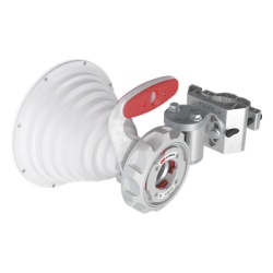 RF ELEMENTS SH30WB Antena Sectorial Simetrica de 30Â° / 2x2 / Rango de Frecuencia Extendido: 4900 - 7125 MHz / Ganancia de 18 dBi / Lista para Adaptadores Twistport / Proteccion IP65
