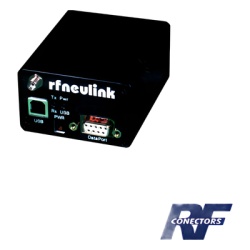 RF INDUSTRIES LTD NL-2400 Radio de transmision de datos en 2.4 GHz 200 mW de potencia transmite alrededor de esquinas a traves de paredes o cualquier obstaculo. Comunicacion de 1 hasta 115.2 kbps.