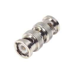 RF INDUSTRIES LTD RFB-1733 Adaptador tipo Barril para 75 Ohm de Conector BNC Macho a BNC Macho Niquel/ Oro/ Teflon.