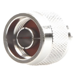 RF INDUSTRIES LTD RFN-1005-2N Conector N Macho de Anillo Plegable para Cables Coaxiales LP-142 LP-195 RG-58/U RG-142/U LMR-195 Niquel/ Oro/ Teflon.a??