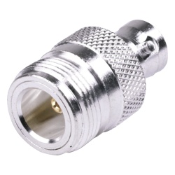RF INDUSTRIES LTD RFN-1039-1 Adaptador en Linea de Conector N Hembra a BNC Hembra Plata/ Oro/ Teflon.