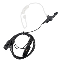 RUGGEAR 25025700 Microfono Audifono de Tubo Acustico de 2 Cables para RG750