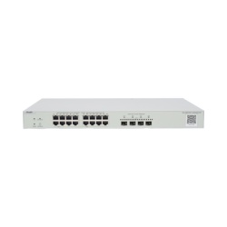RUIJIE RG-NBS3300-16MG4XS-HP Switch Multi-Gigabit PoE++ hasta 370W Capa 2 con 4 Puertos 2.5G (90W) 12 Puertos 2.5G (30W) y 4 Uplink SFP+ 10G Administrable Cloud Disenado Para Access Points WiFi 6/7