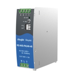 RUIJIE RG-NIS-PA240-48 Fuente de Alimentacion AC/DC 240W DIN-RAIL para Switch Industrial