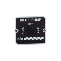 RULE 45 Switch de tres posiciones para control de bombas de achique de 12 o 24 Vcd.
