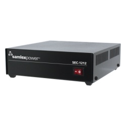 SAMLEX SEC-1212 Fuente de Poder Conmutada | Salidas: 13.8Vcc 12A