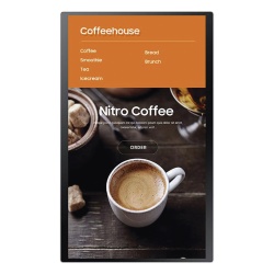 SAMSUNG ELECTRONICS KM24C Pantalla de 24" touch para Kiosco punto de venta / Sistema Operativo Windows IoT / 1920x1080p / compatible con terminal bancaria e impresora termica.