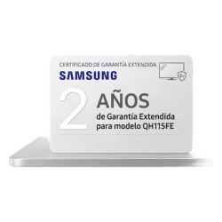 SAMSUNG ELECTRONICS QH115-2YG Extension de garantia para pantallas profesionales modelo QH115FE