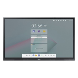 SAMSUNG ELECTRONICS WA75F Pantalla Interactiva 75" / Resolucion 4K UHD (3840x2160) / Tactil IR / Brillo 400 nits / Android 14 EDLA / WiFi y Bluetooth / Compatible VESA 800x400