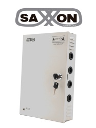 SAXXON SXN2290021 SAXXON SX30A18CH - Fuente de Poder Profesional 12 VCD / 30 Amperes / 18 Canales / 1.6 Amperes por Canal / Proteccion contra Sobrecargas / Led Indicador de Funcionamiento / Con Switch
