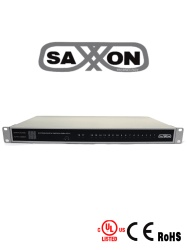 SAXXON TVN400054 SAXXON PSU1220D18US - Fuente de Poder Profesional Regulada de 18 Canales/ Montaje en Rack/ Salida ajustable de 12 VDC a 13.8 VDC/ 20 Ampers/ Certificacion UL/ Proteccion contra Descar