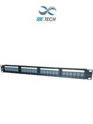 SBE TECH SBT1620002 SBE TECH PPC624P - Panel de parcheo categoria 6/24 puertos