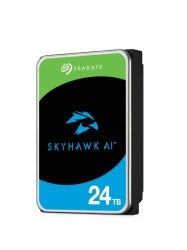 SEAGATE SEA1490038 SEAGATE ST24000VE002 - Disco duro interno de 24TB / skyhawk / 3.5" / SATAIII / 6Gbit/s / 7200rpm / 512 MB Cache /