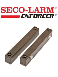 SECO LARM SEC1180004 Seco-Larm SM216QBR - Contacto Magnetico Uso Rudo CAFE con terminales de tornillo Gap 2 3/4 (70mm) Compatible paneles DSC / RISCO / BOSCH