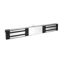 SECURITRON-ASSA ABLOY DM62B Chapa Magnetica Doble 1200 lbs Libre de Magnetismo Residual/ Sensor BONDSTAT/ Intemperie