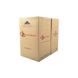 SIEMON 9C6M4-E3-RXA Bobina de Cable UTP Reelex de 4 Pares Alto Desempeno Cat6 PVC (CM) Color Gris 23 AWG 305 Metros (1000 Pies)